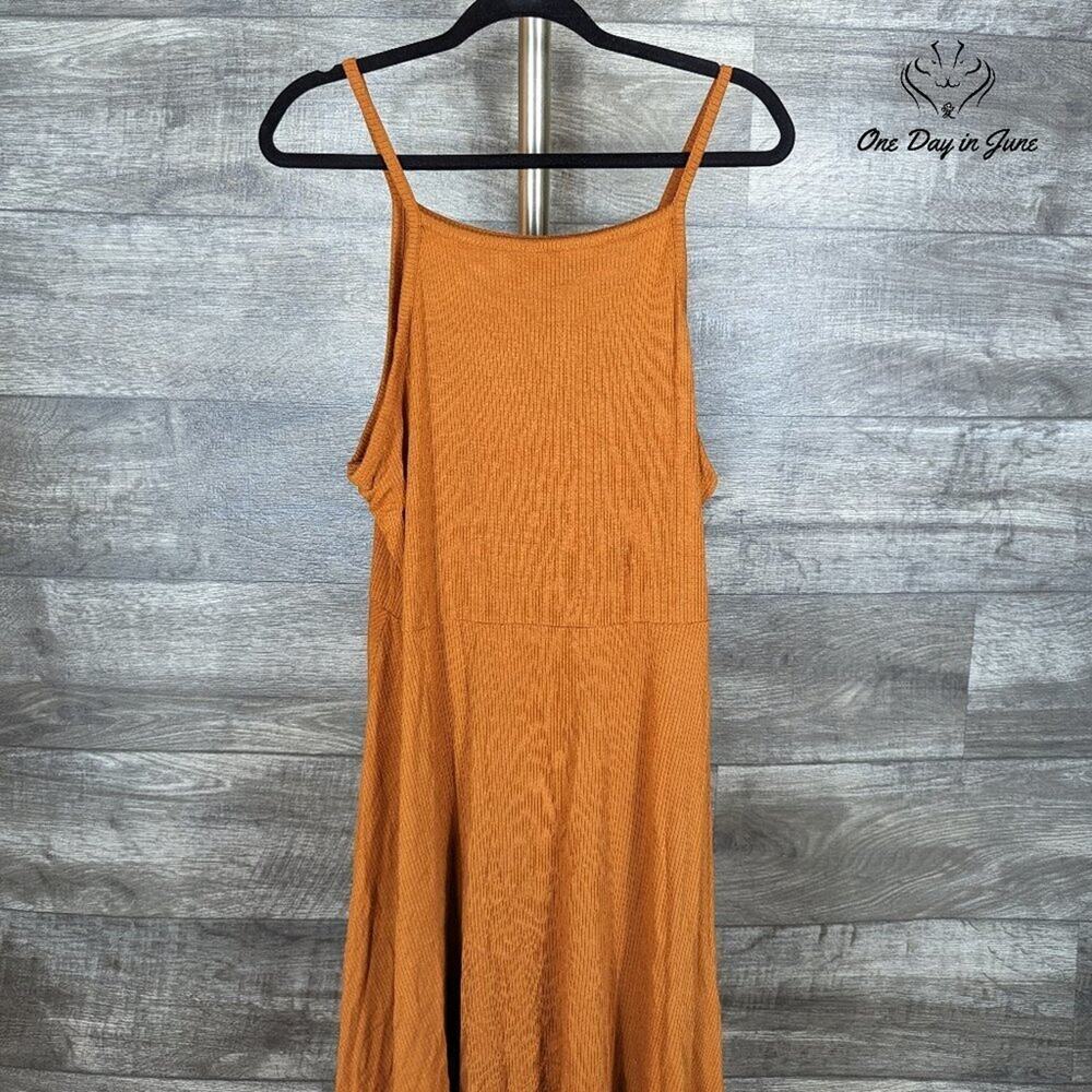 Forever 21 Sleeveless Ribbed Skater A Line  Fit Flare Dress Size 2X